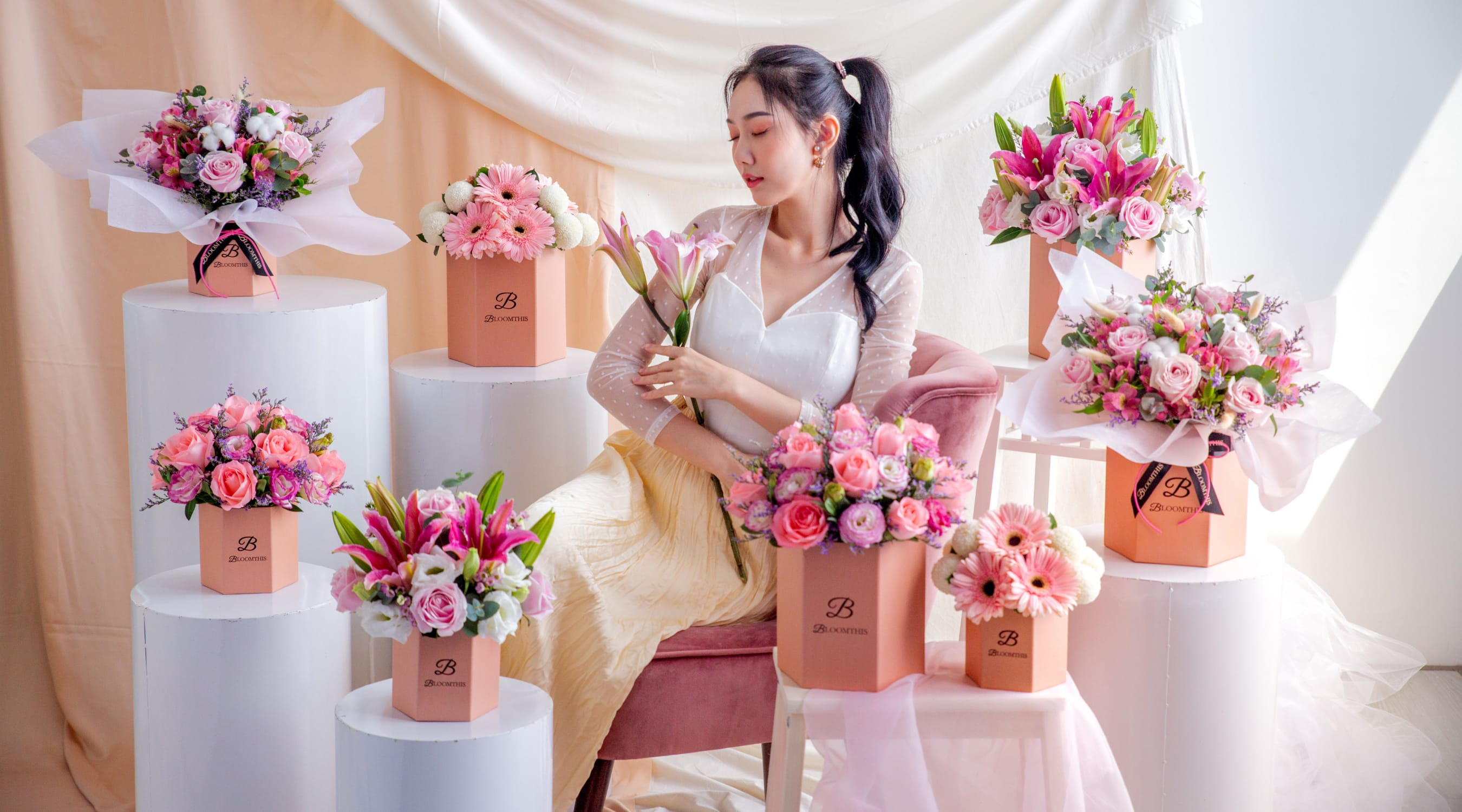 Exquisite flower arrangements by BloomThis