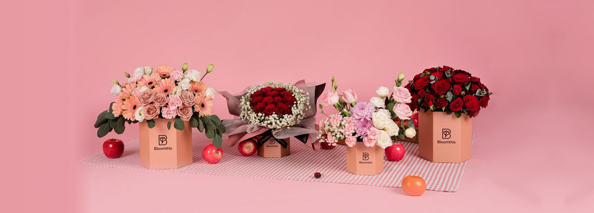 Elegant birthday bouquets & flowers | Bloomthis SG