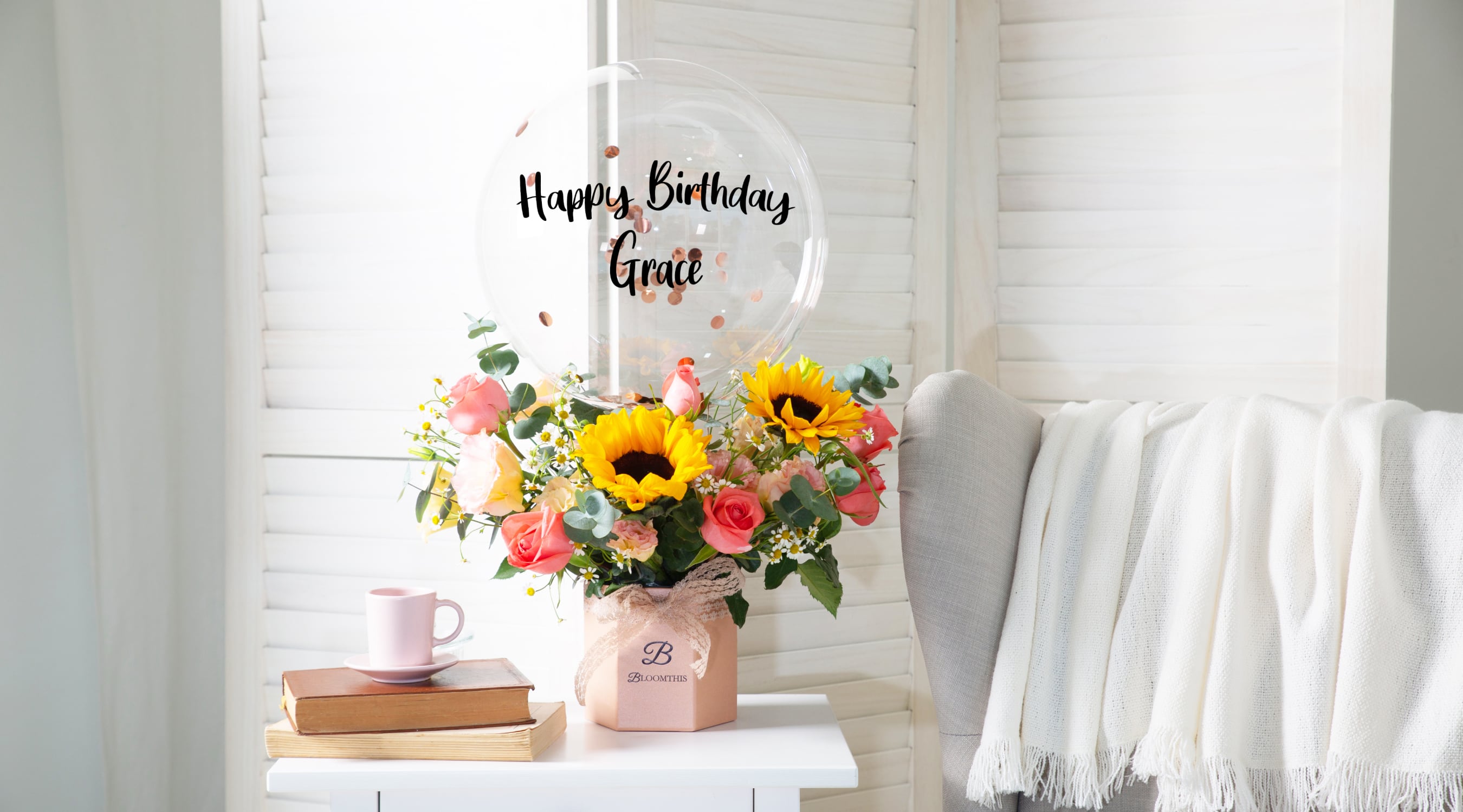 Congratulation flowers & gifts by BloomThis