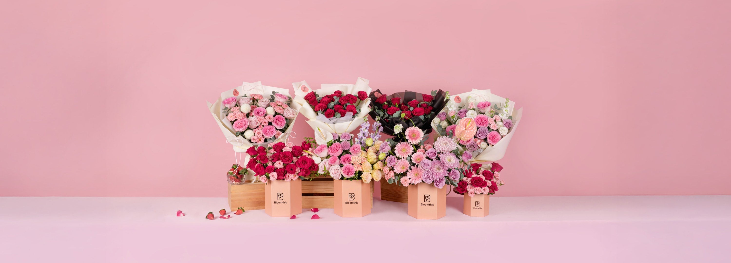 Valentine's Day flowers & gifts by BloomThis Singapore