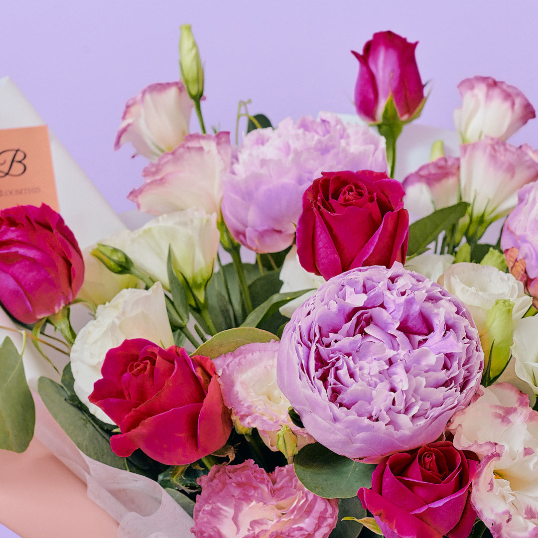 Alyssa Rose & Peony Bouquet