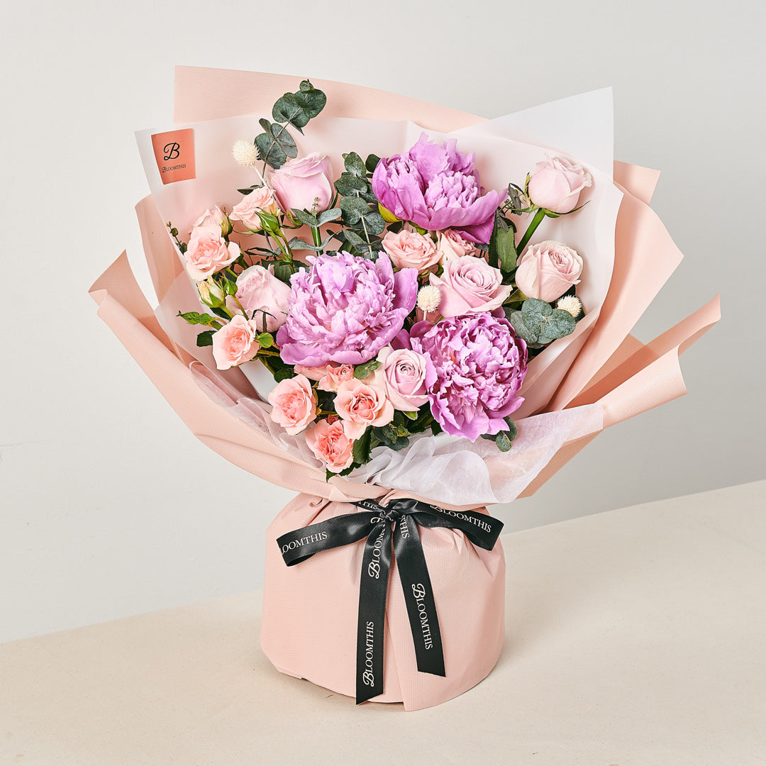 Piper Rose & Peony Bouquet