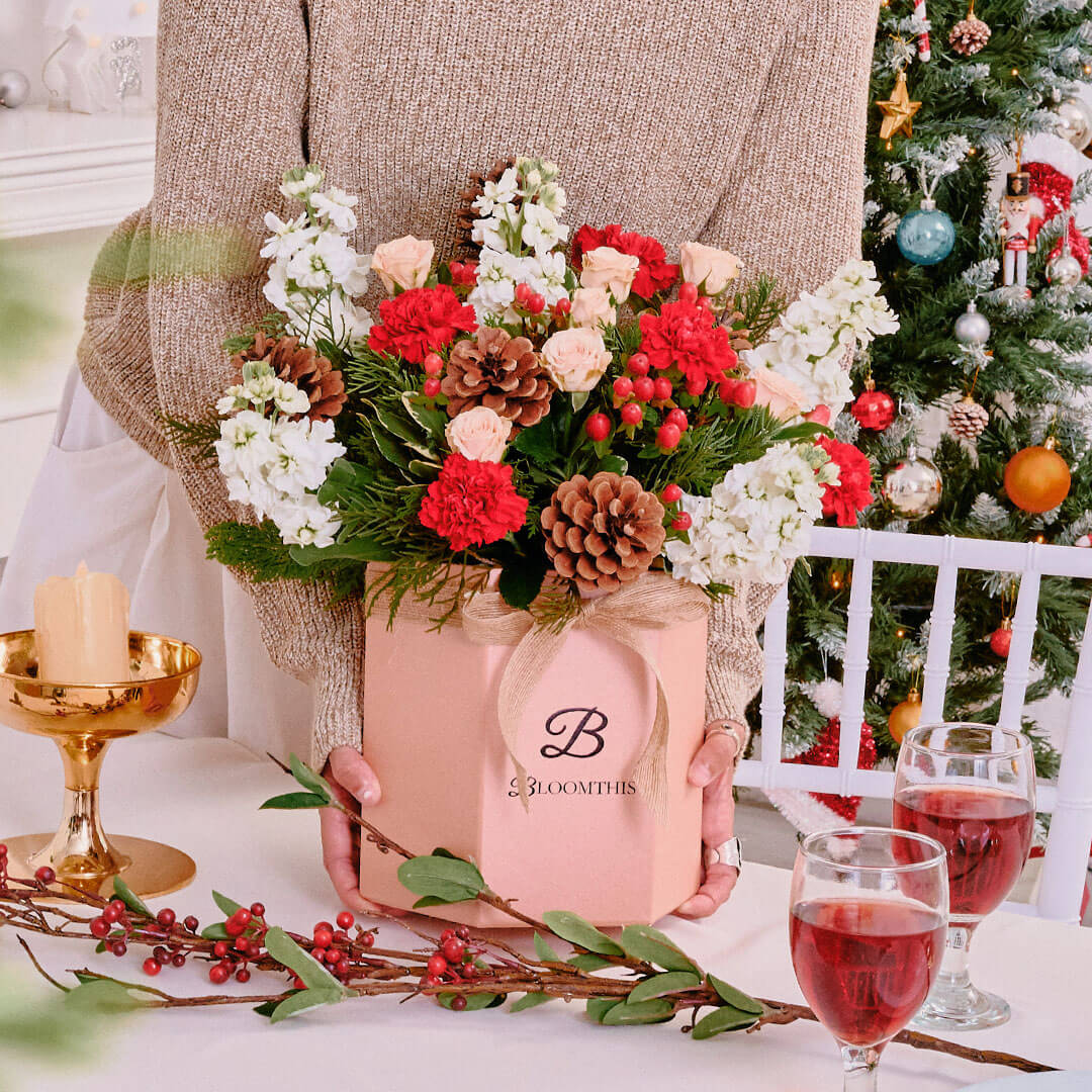 Celeste Christmas Flower Box