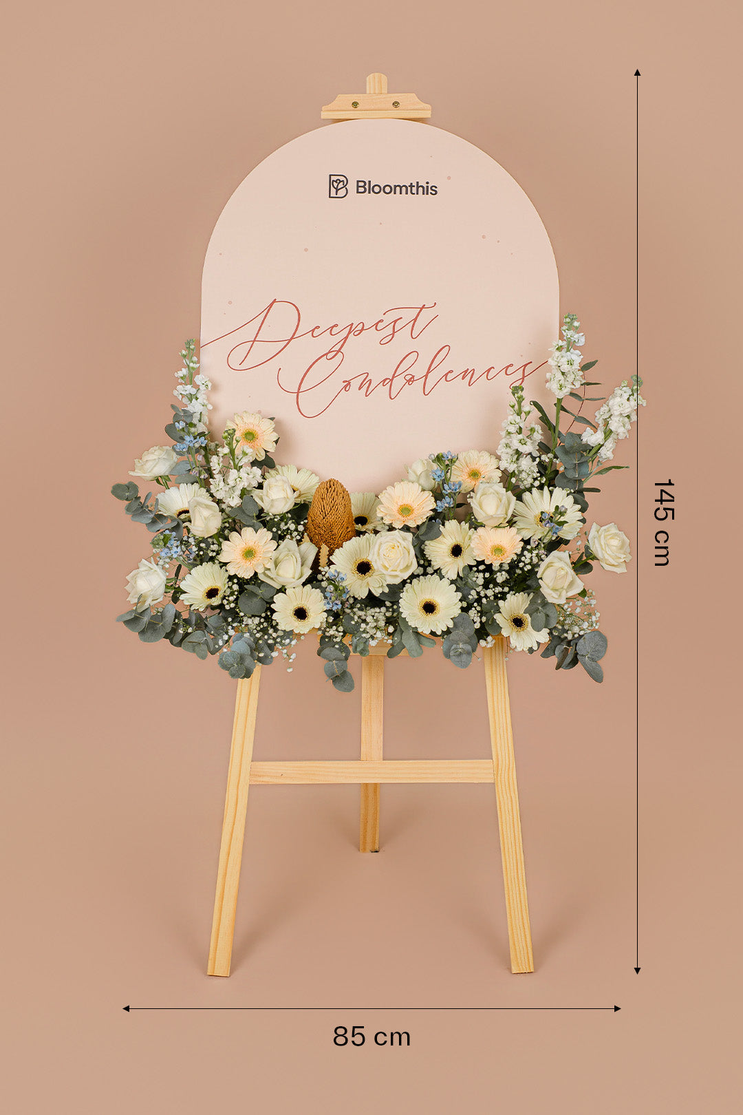 Tranquil Condolence & Funeral Flower Stand