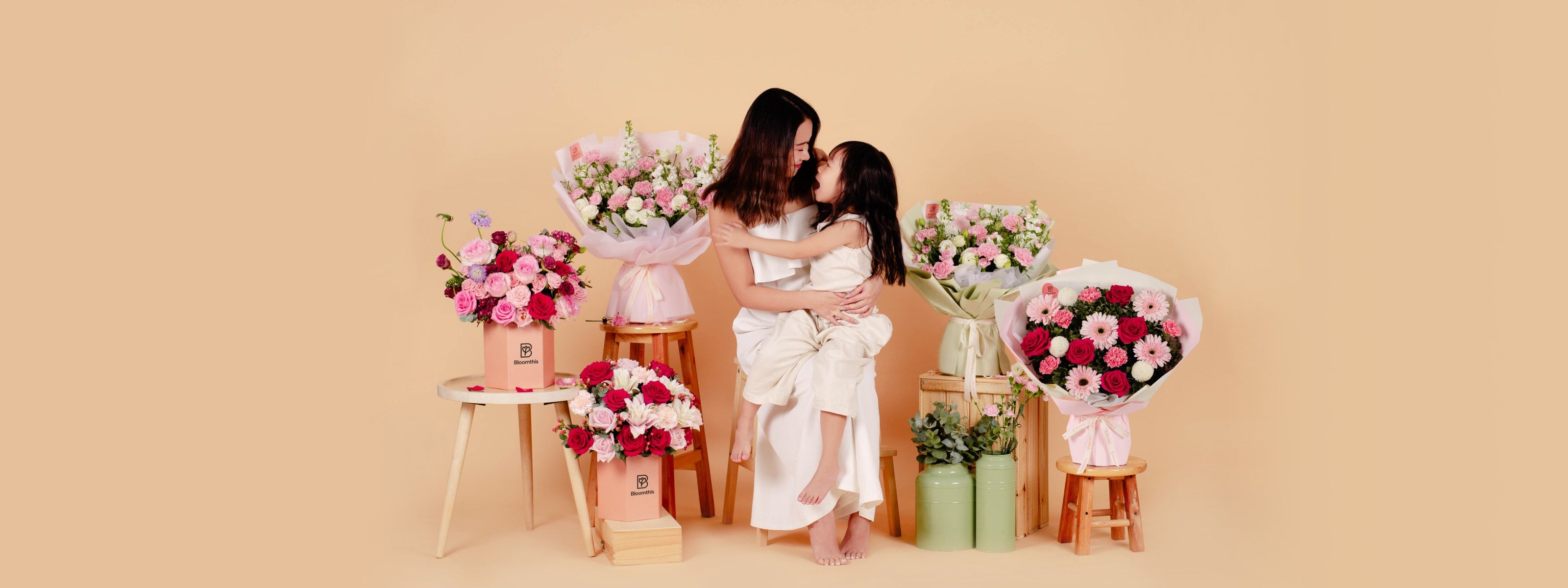 Mother's Day flowers & gifts by Bloomthis SG