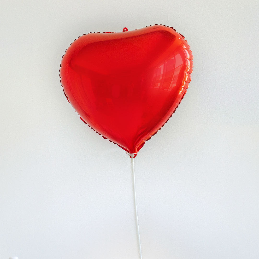 Red Heart Foil Balloon (18 inch)