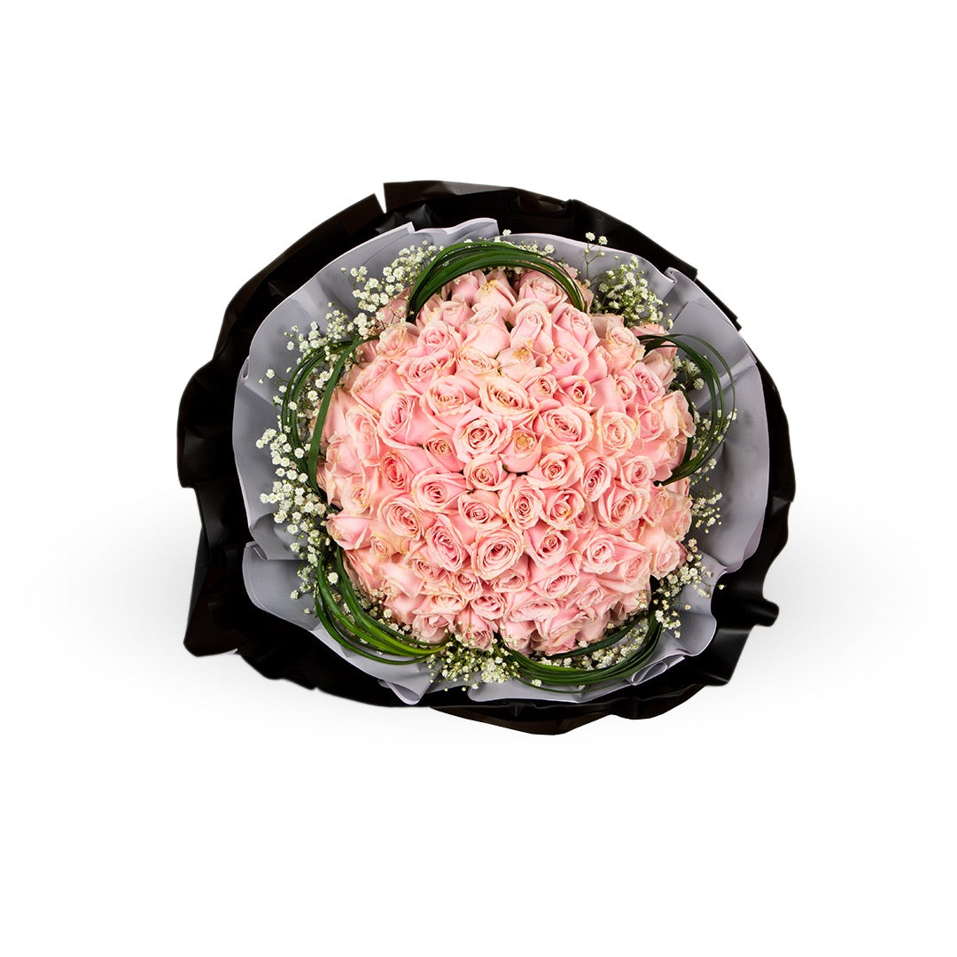 Precious Pink Rose Bouquet
