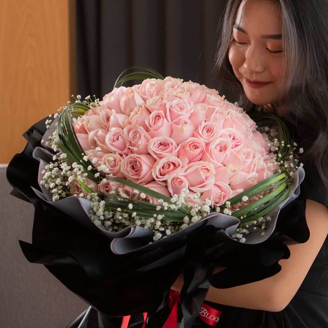 Precious Pink Rose Bouquet