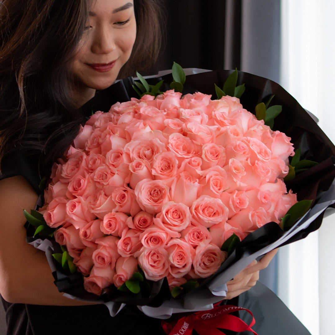 Promise Pink Rose Bouquet