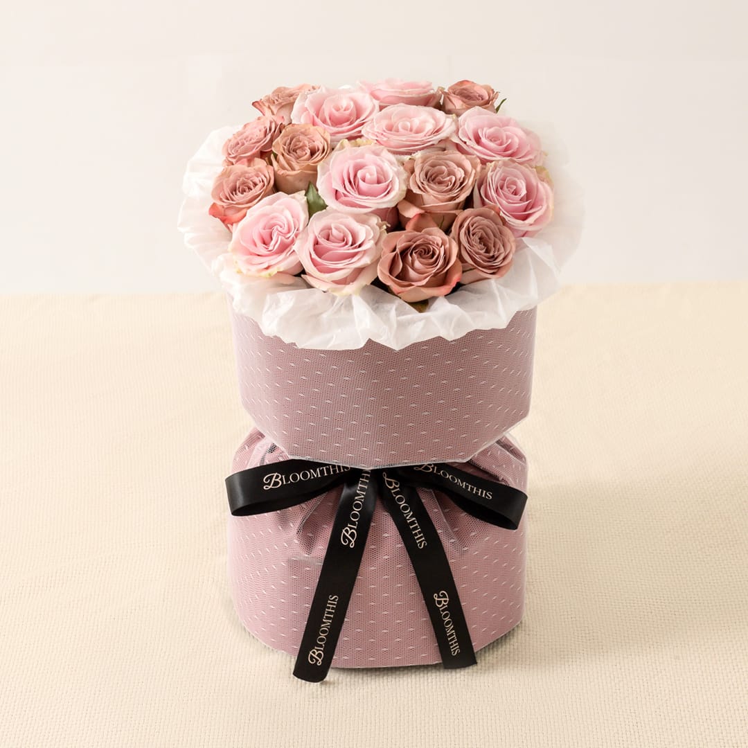 Rachel Cappuccino Rose Bouquet