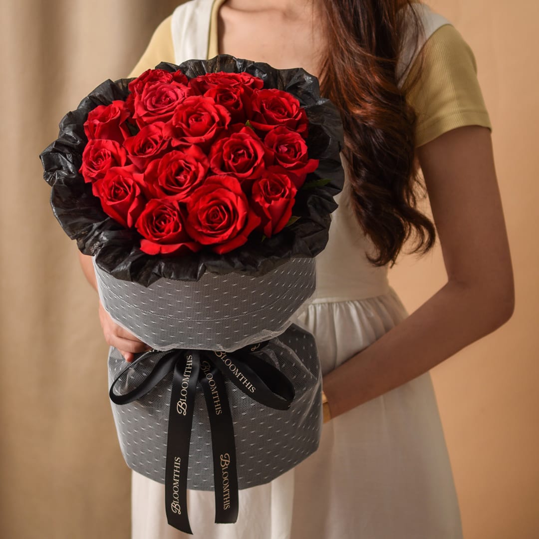 Rachel Red Rose Bouquet