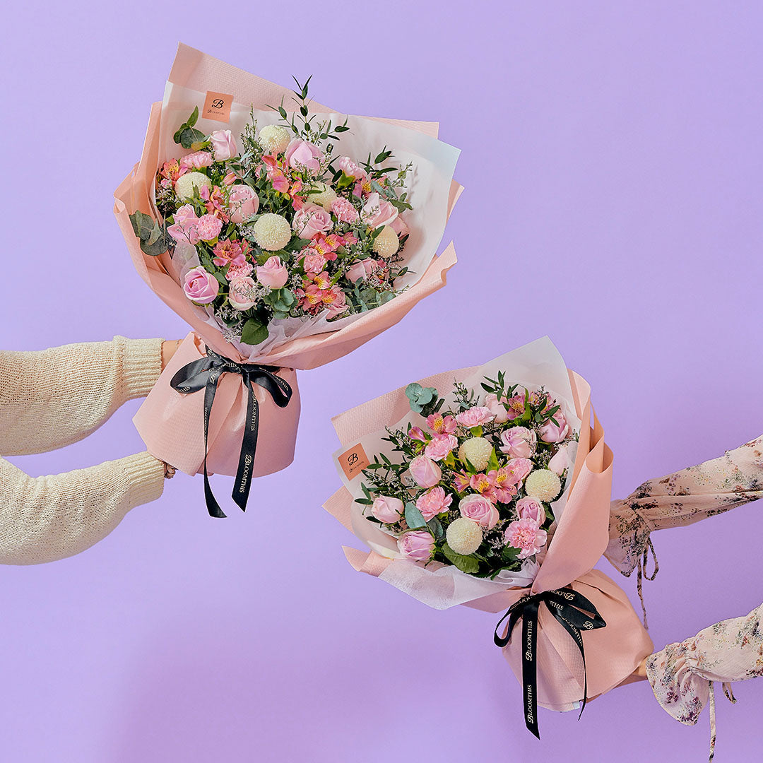 Serena Rose & Carnation Bouquet