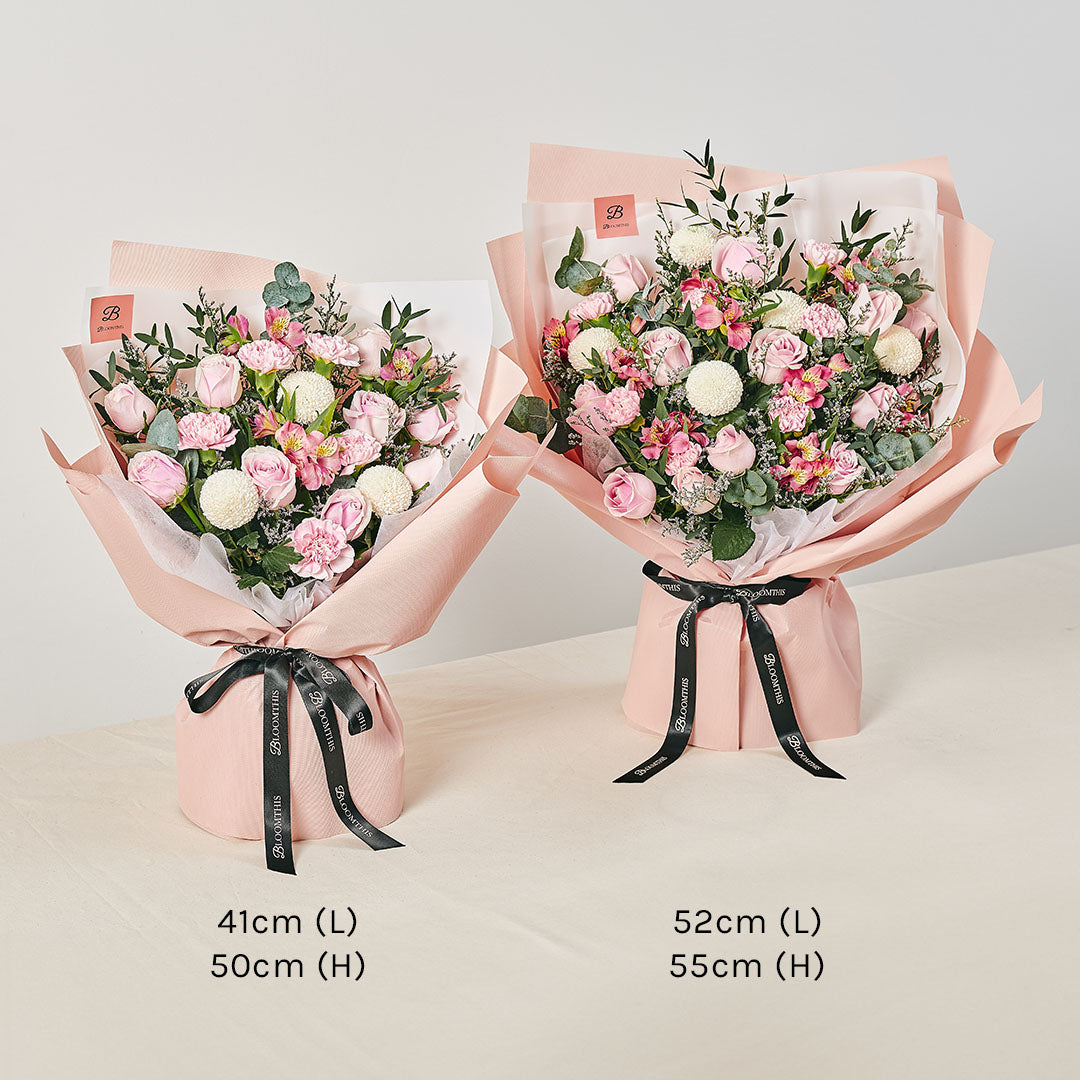 Serena Rose & Carnation Bouquet