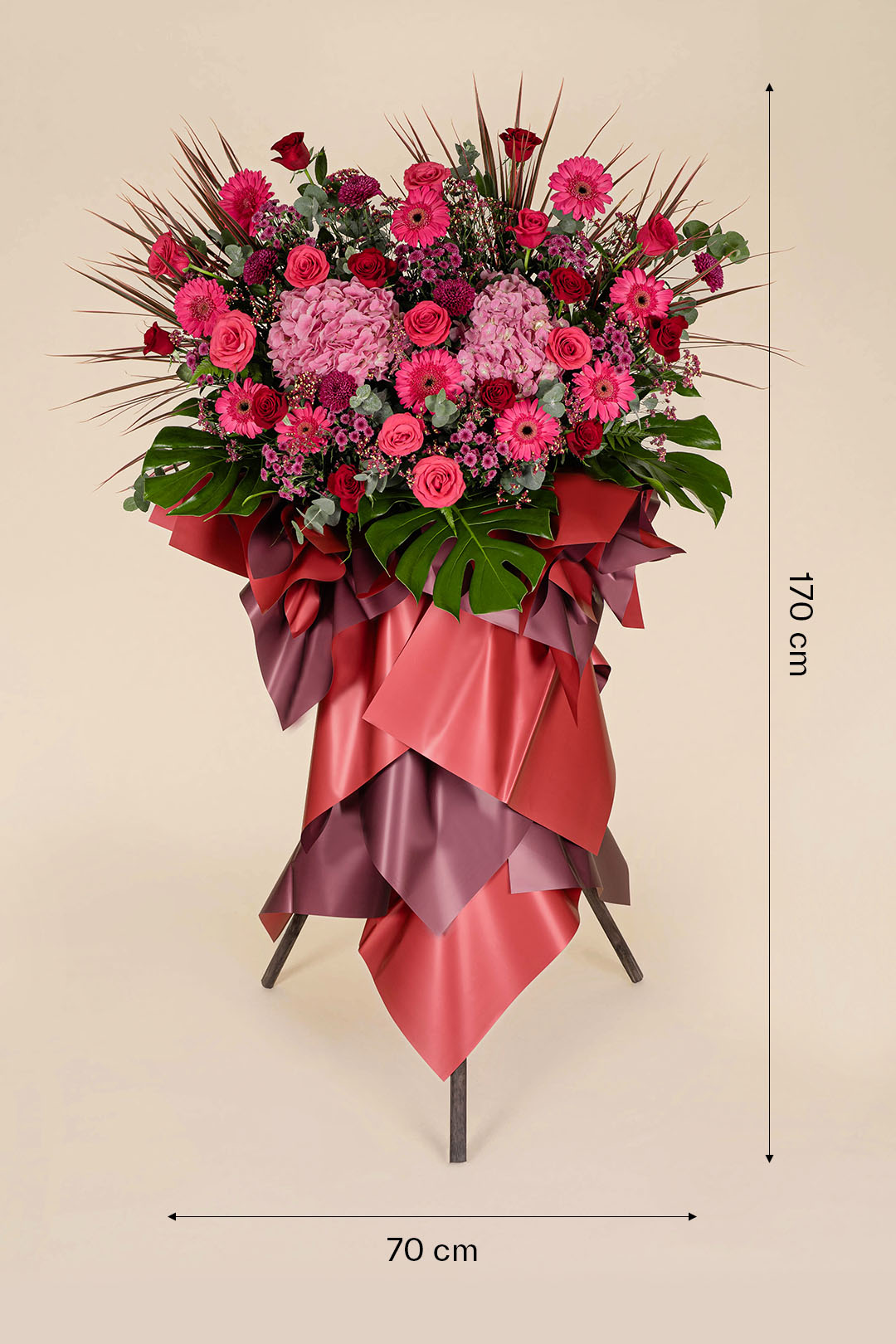 Majestic Grand Opening Flower Stand