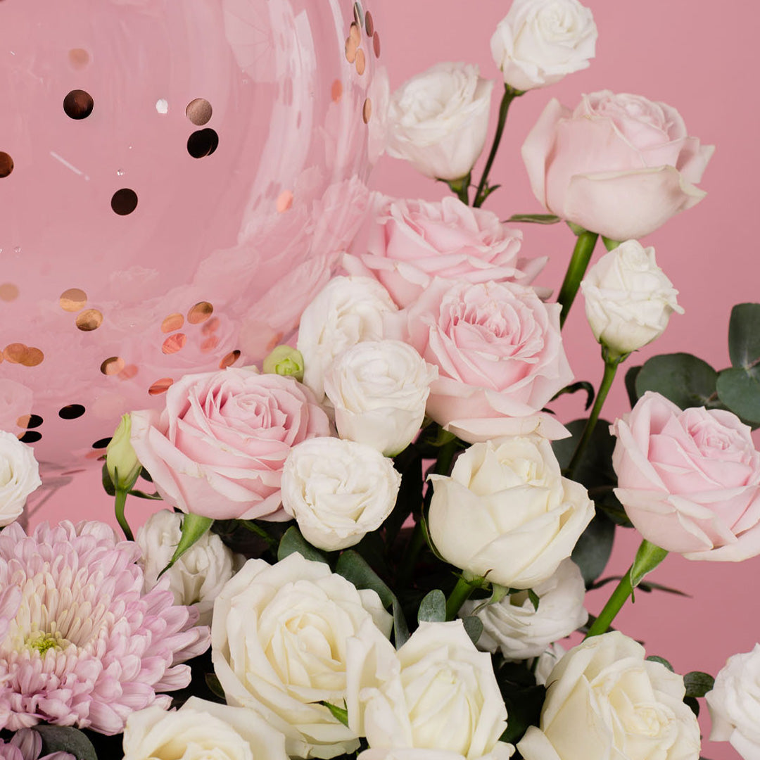 Enchant Joanne Rose & Chrysanthemum Flower Box
