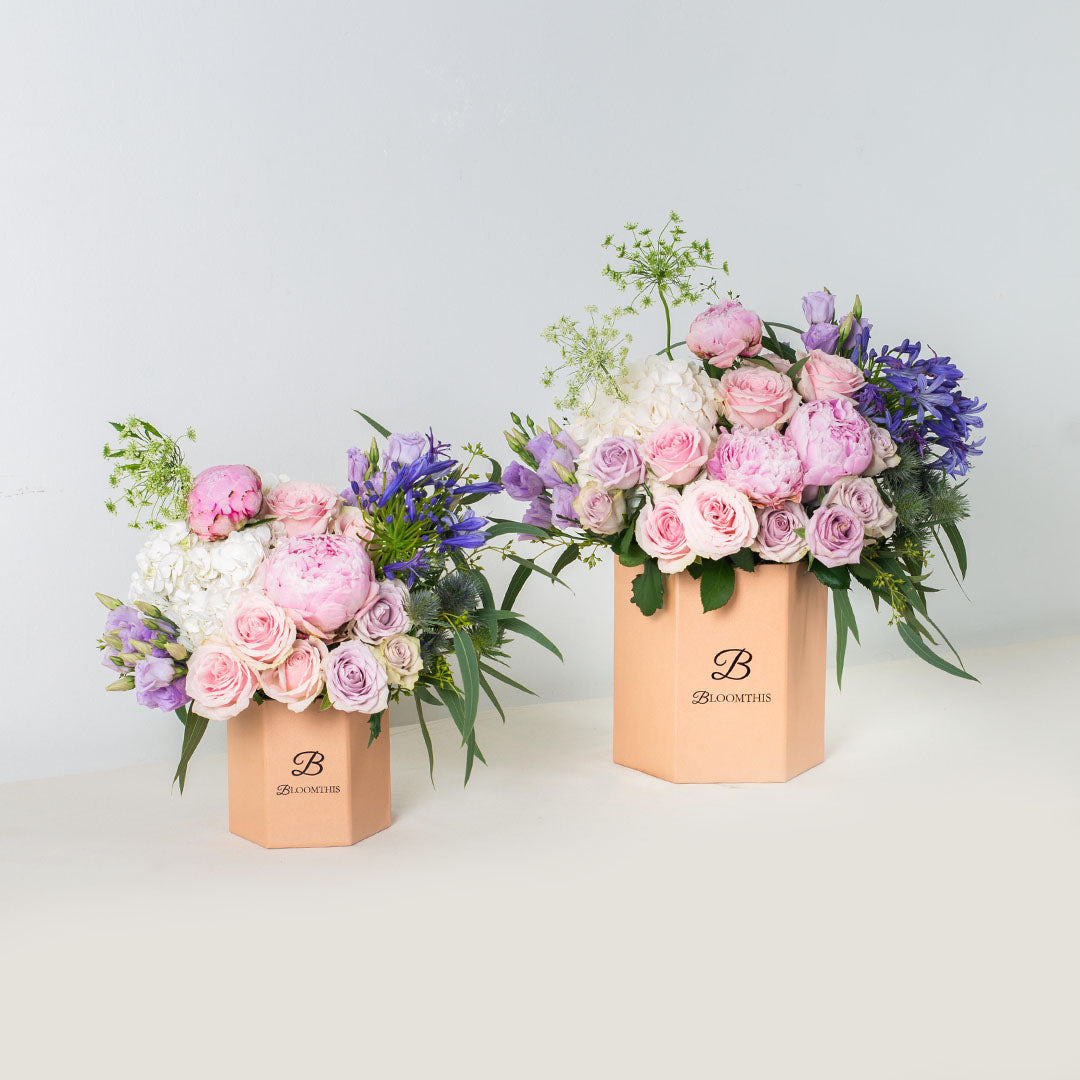 Pandora Pink Peony Flower Box