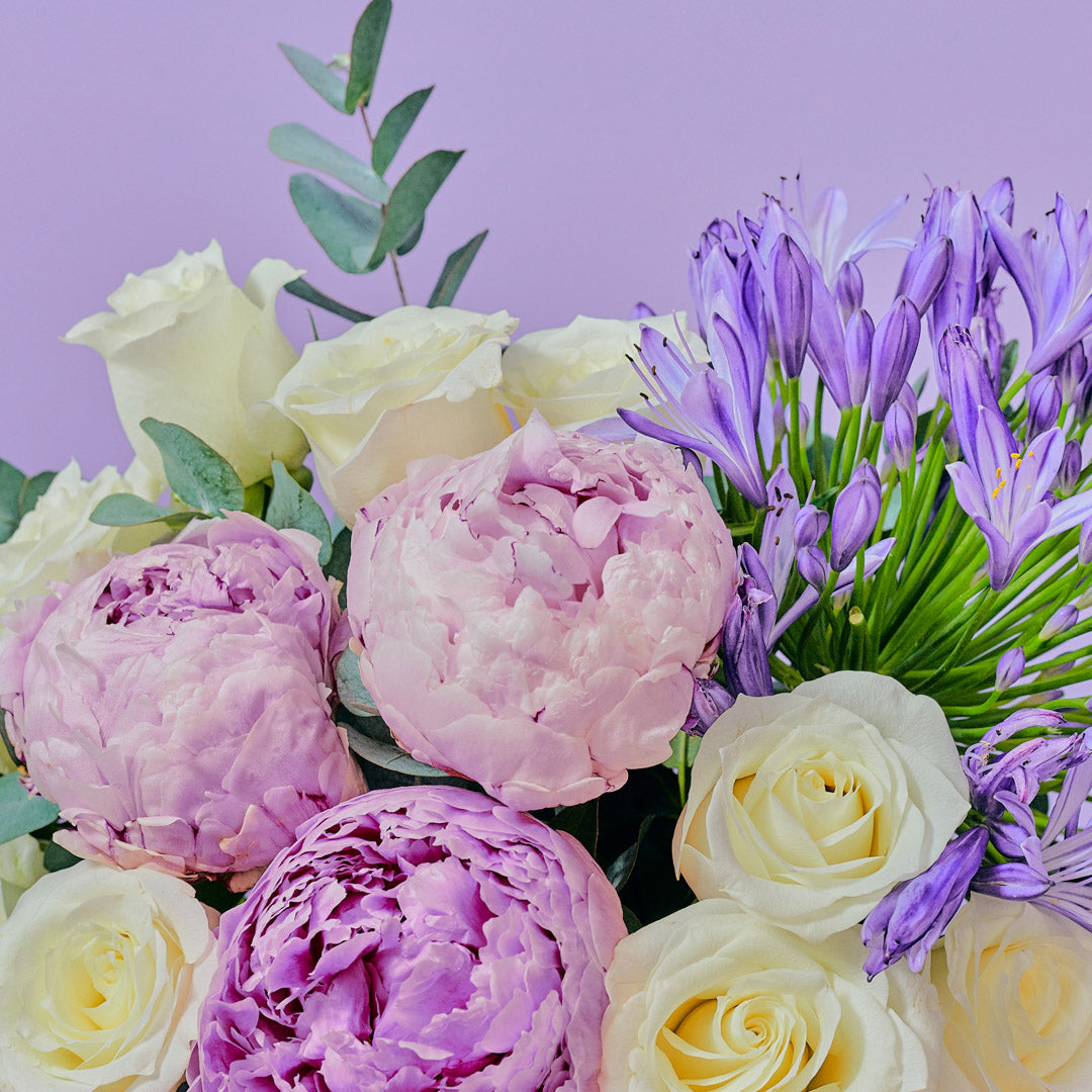 Percy Rose & Peony Flower Box