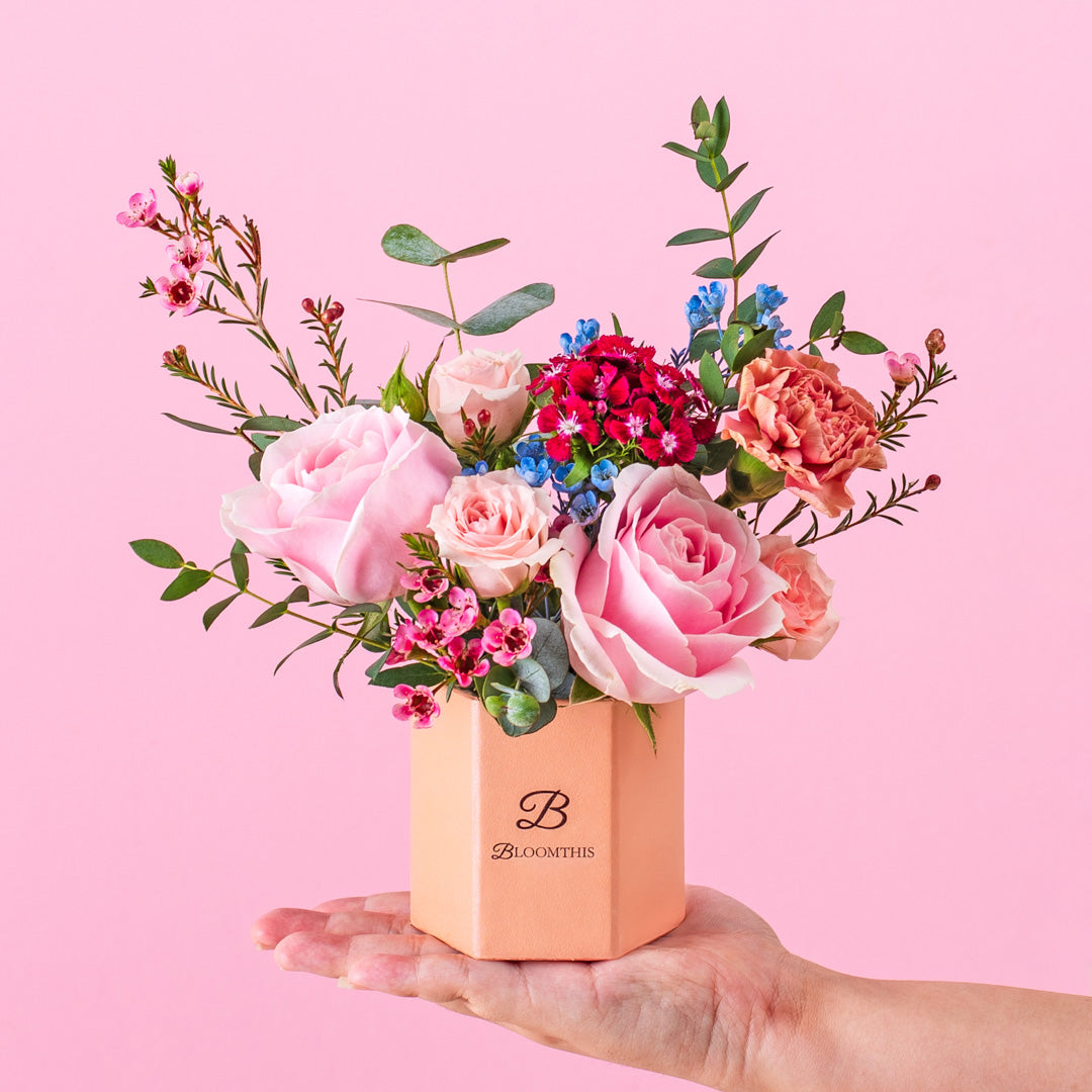 Selene Rose Mini Flower Box