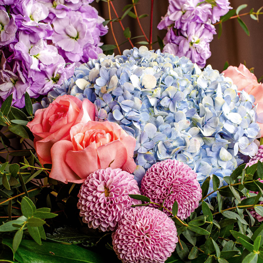 Diana Hydrangea & Rose Flower Box