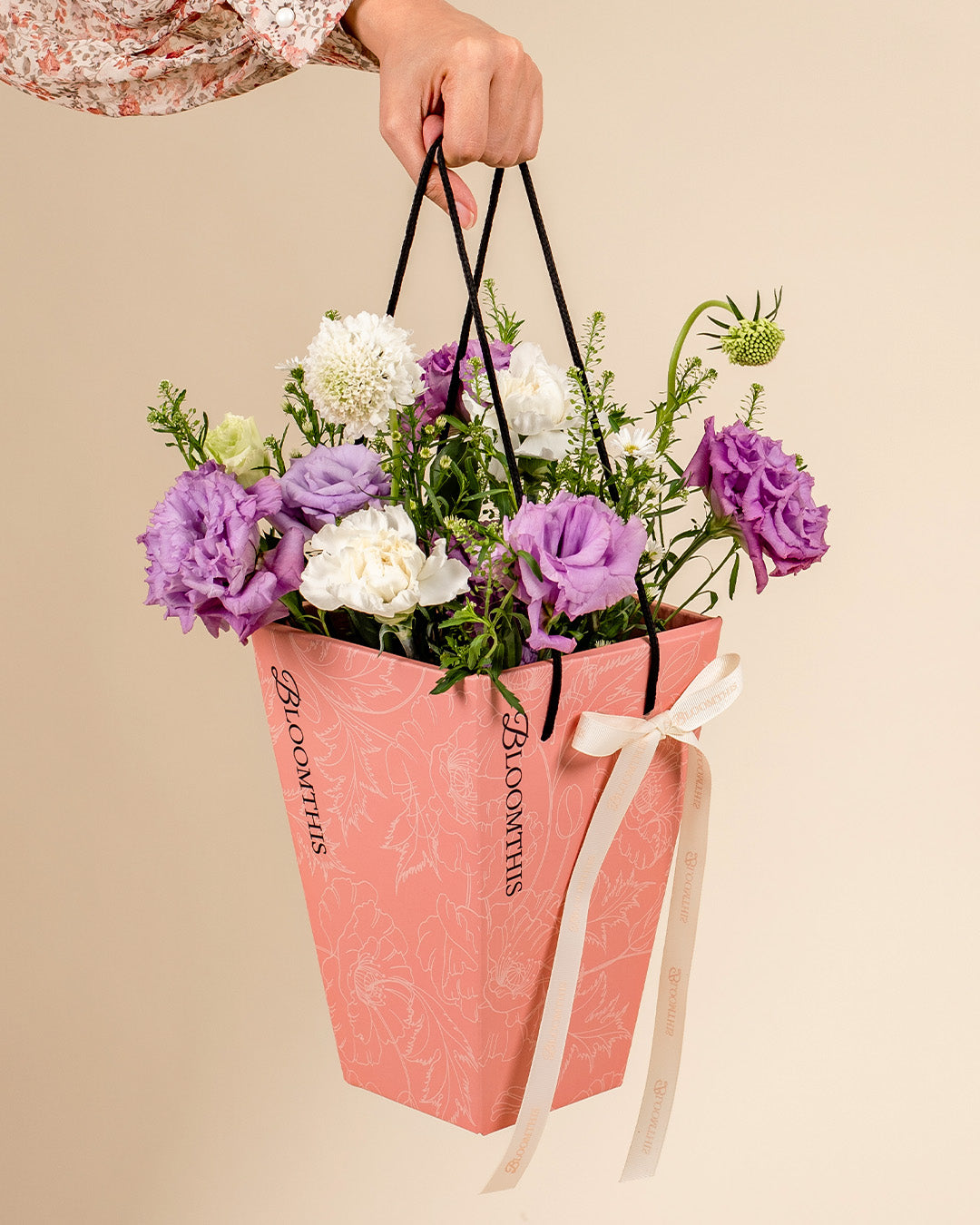 Mihyun Lilac Eustoma Mini BloomBag