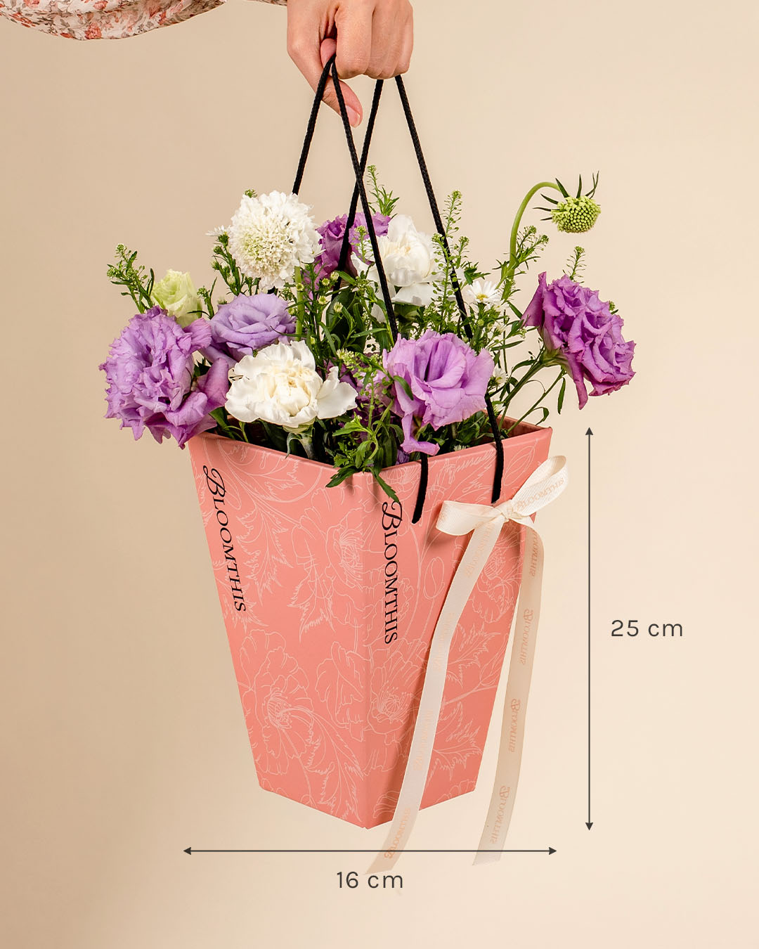 Mihyun Lilac Eustoma Mini BloomBag