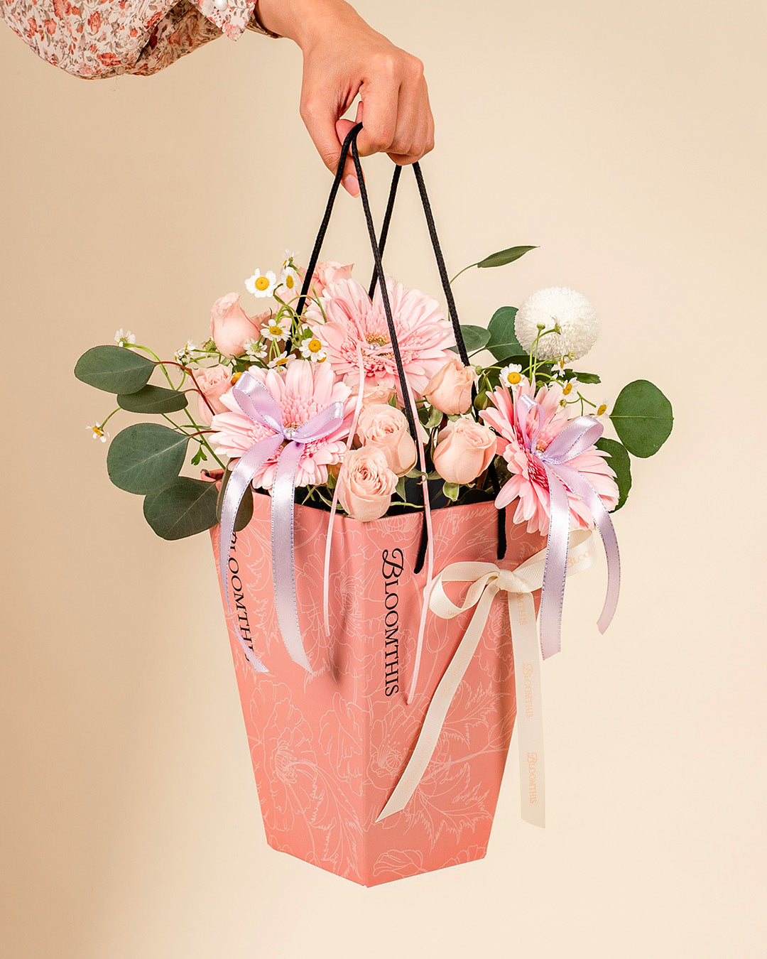 Minji Pink Daisy Mini BloomBag