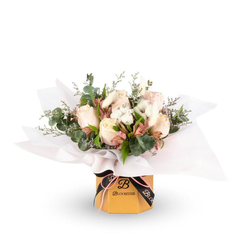Esmerelda Pink Rose Flower Box (VD)